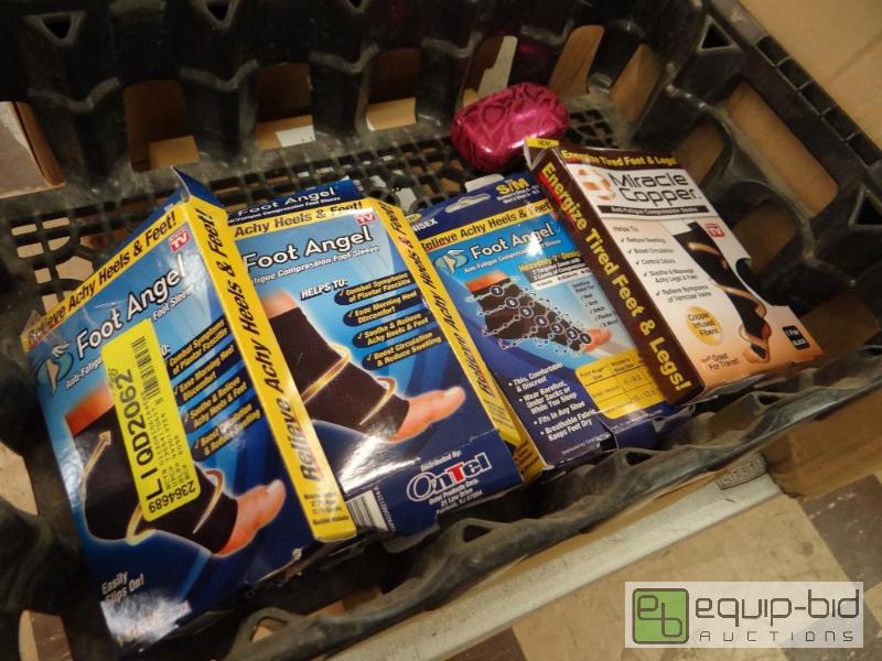 lot 207 image: Lot of 5 foot care items in boxes....