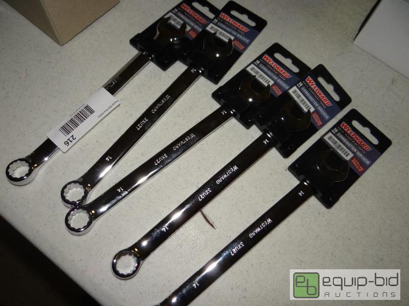 lot 216 image: Lot of 5 new Westward 14mm&nbspcombination w...