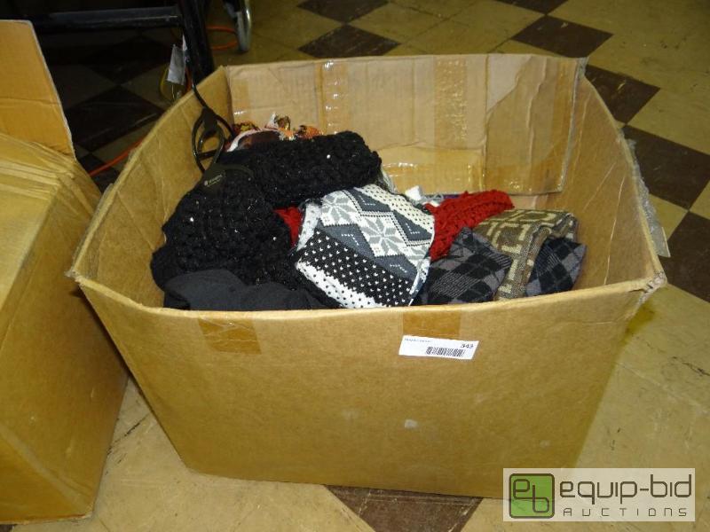 lot 343 image: Large lot of new scarves....