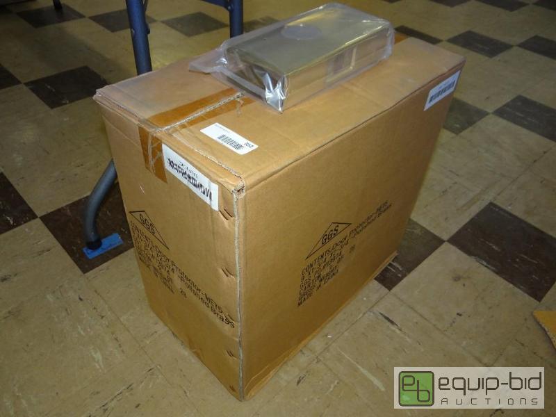 lot 352 image: Case of 36 new polished brass door protectors...