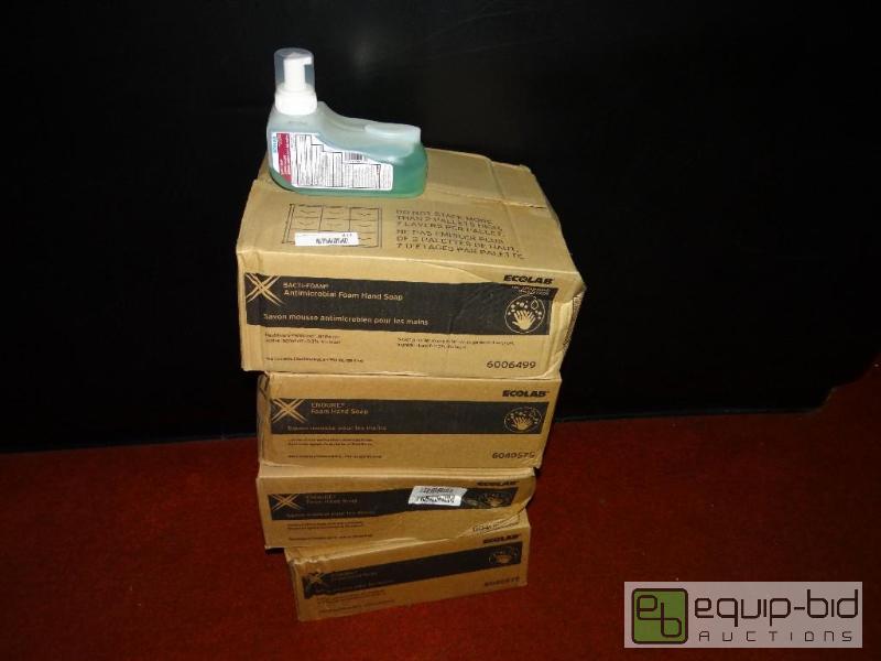 lot 414 image: 4 cases of new ecolab foaming hand soap....