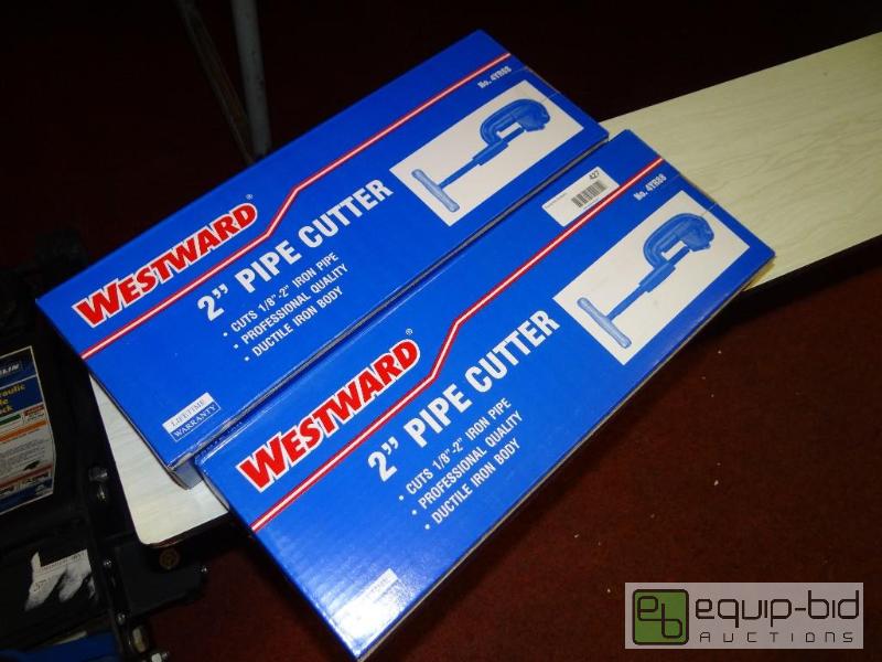 lot 427 image: Lot of 2 Westward 2&quot Pipe Cutters in box...