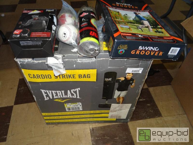 lot 445 image: Lot of sporting goods....