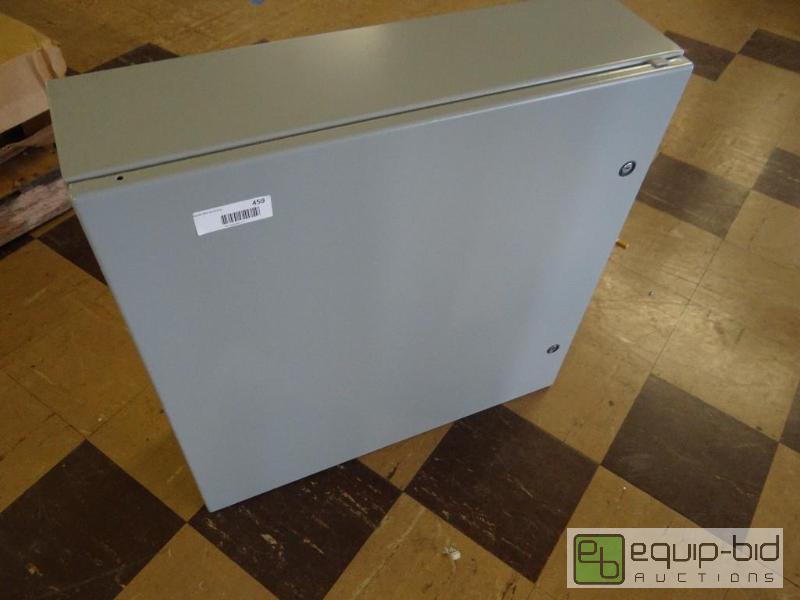 lot 459 image: Hoffman concept wall. Wall mount enclosure.  ...
