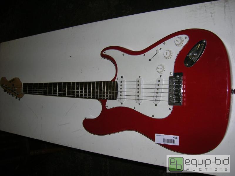 lot 668 image: Excel Electric Starter Guitar