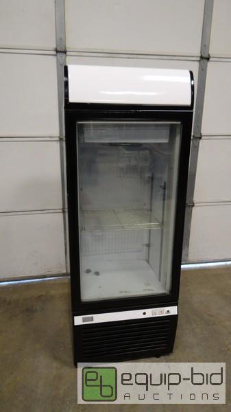 lot 261 image: iarp Single Door Glass Front Freezer