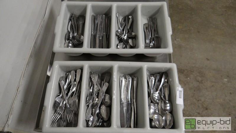 lot 359 image: Lot Of Assorted Flatware