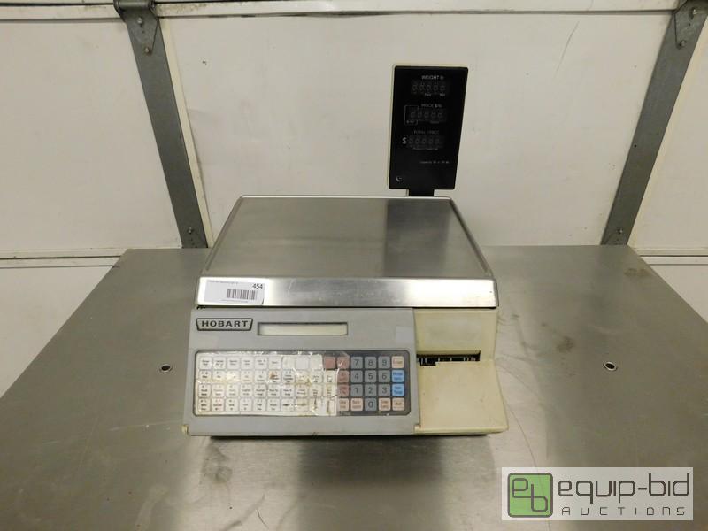 lot 454 image: Hobart 30lb Digital Scale With Printer