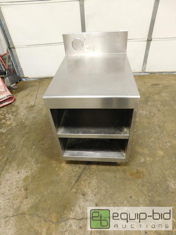 lot 467 image: Stainless Steel Table With Riser