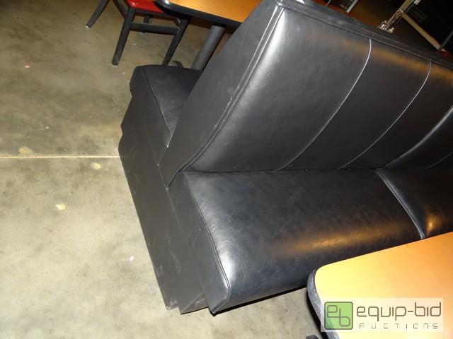 lot 535 image: Double Black Vinyl Booth