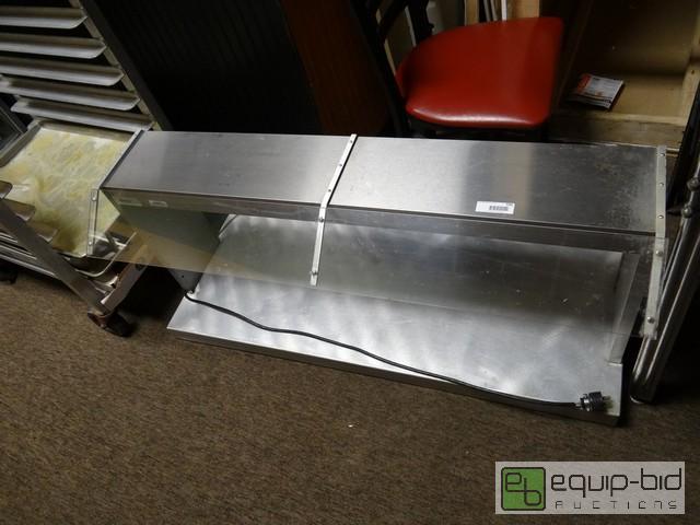 lot 590 image: Merco Counter Top Hot Plate With Sneeze Guard