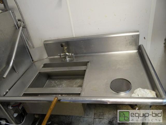 lot 620 image: Stainless Steel Right Side Dirty Dish Table