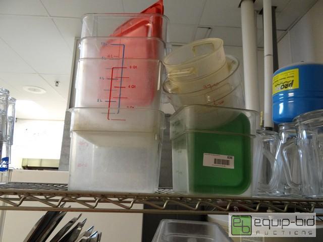 lot 636 image: Lot Of Ingredient Bins
