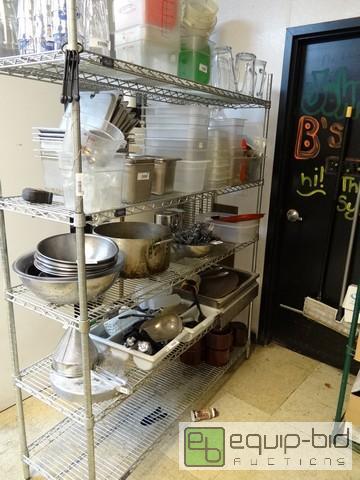 lot 643 image: 5 Tier Metro Shelf