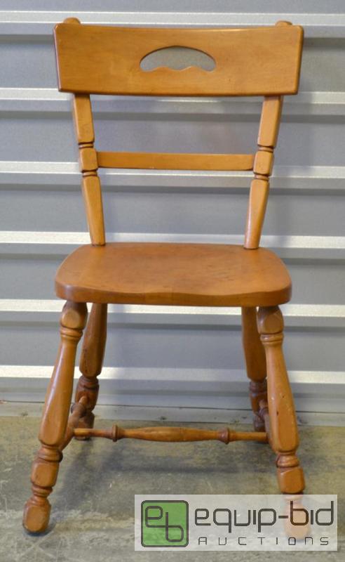 lot 5011 image: Wooden Chair c. 1950