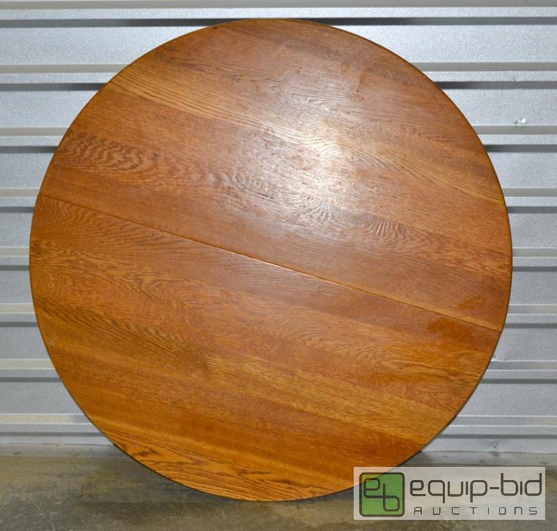 lot 5019 image: Round Wooden Table Top