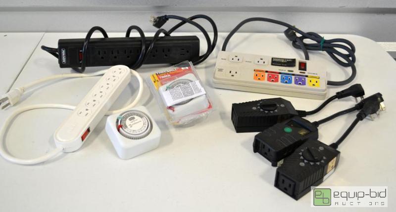 lot 5060 image: Timers and Surge Strips