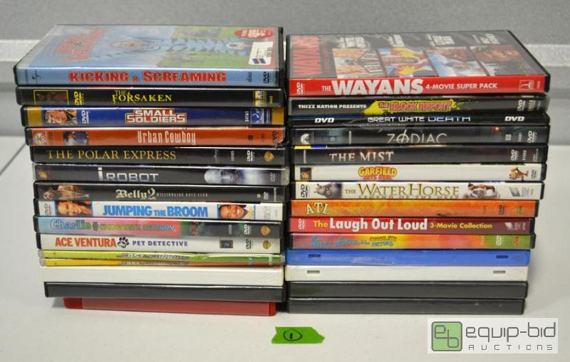 lot 5087 image: DVDs lot 1