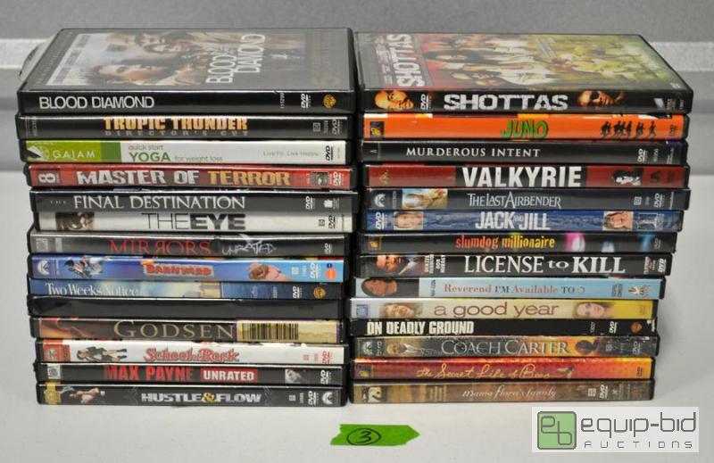 lot 5089 image: DVDs lot 3