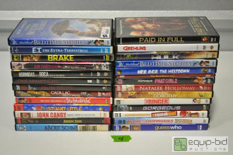 lot 5090 image: DVDs lot 4