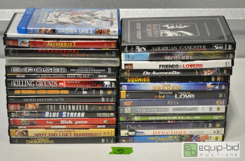 lot 5091 image: DVDs lot 5