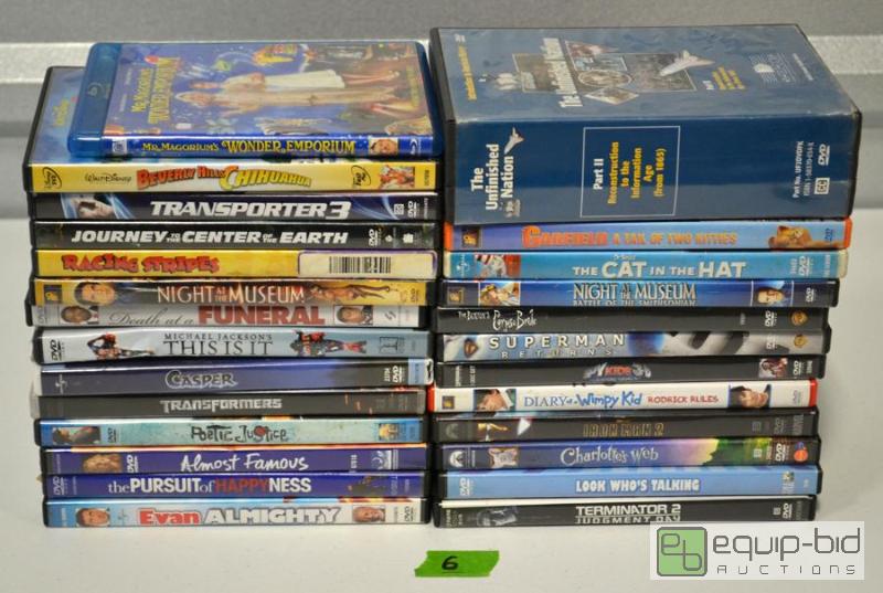 lot 5092 image: DVDs lot 6