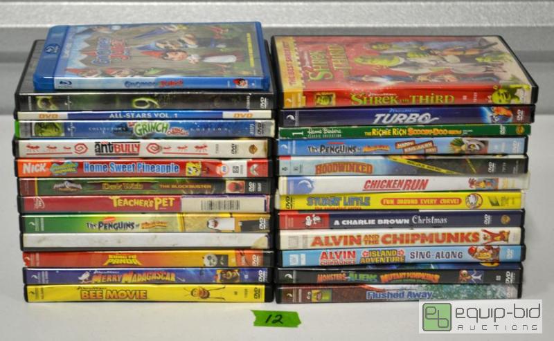 lot 5098 image: DVDs lot 12