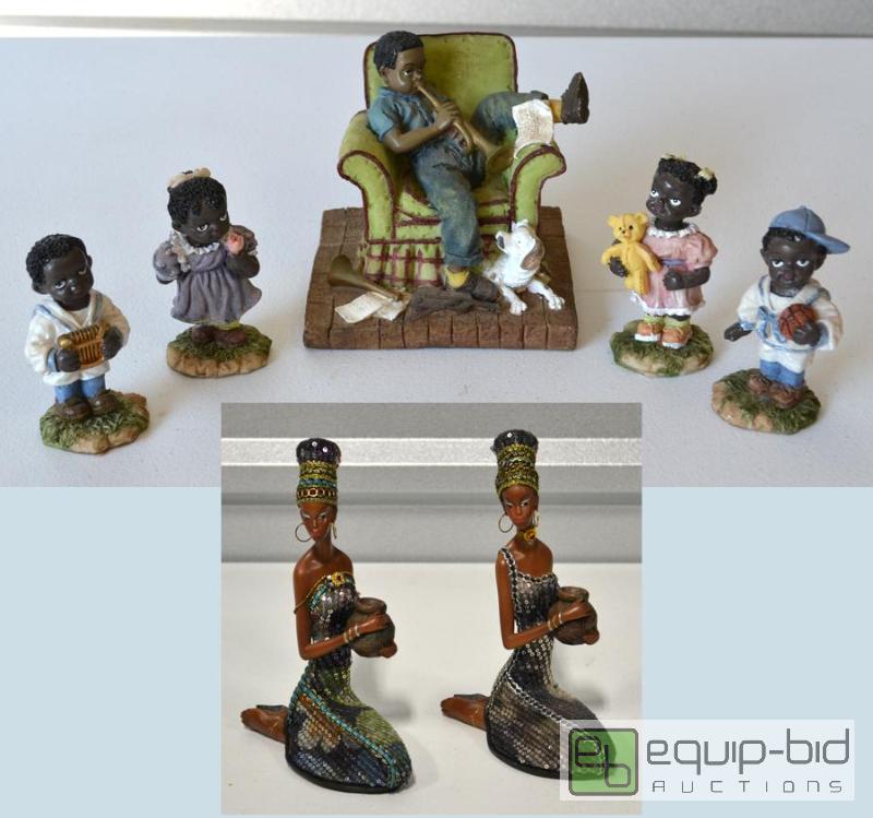 lot 5116 image: African American Figurines