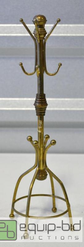 lot 6020 image: Brass Jewelry Tree
