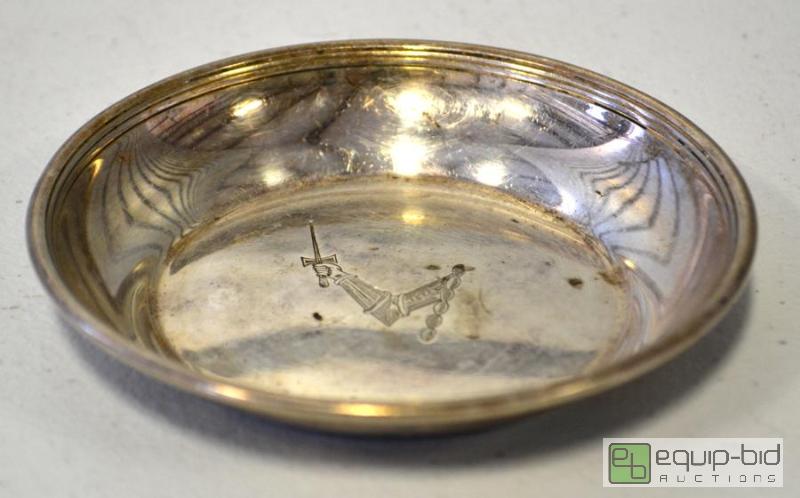lot 6025 image: Silver Trinket Dish