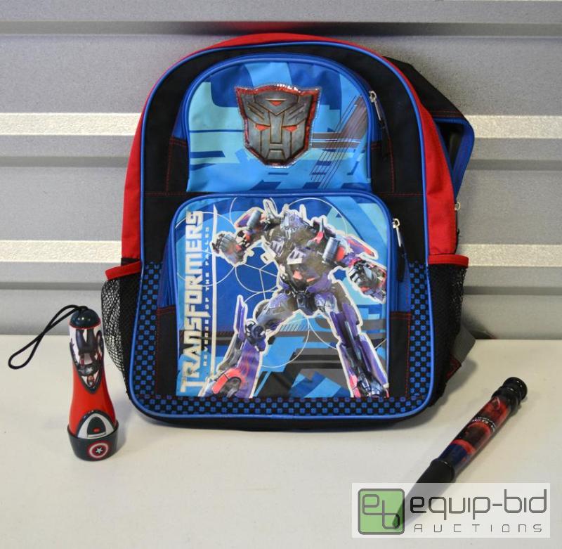 lot 6033 image: Transformers Backpack