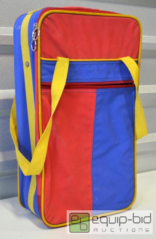 lot 6047 image: Primary Colors Suitcase