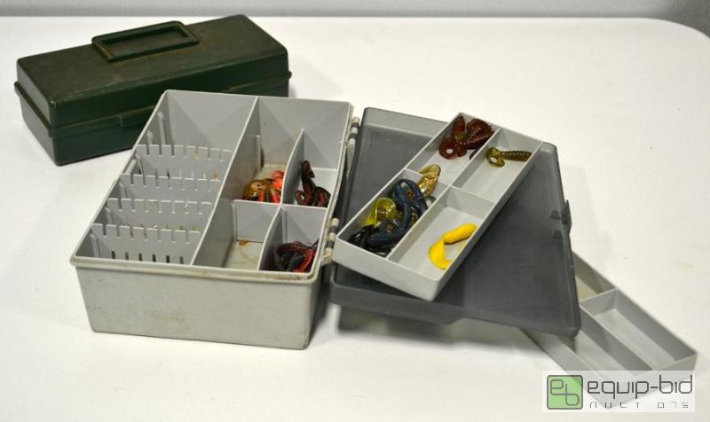 lot 6057 image: Fishing Lures and Tackle Boxes