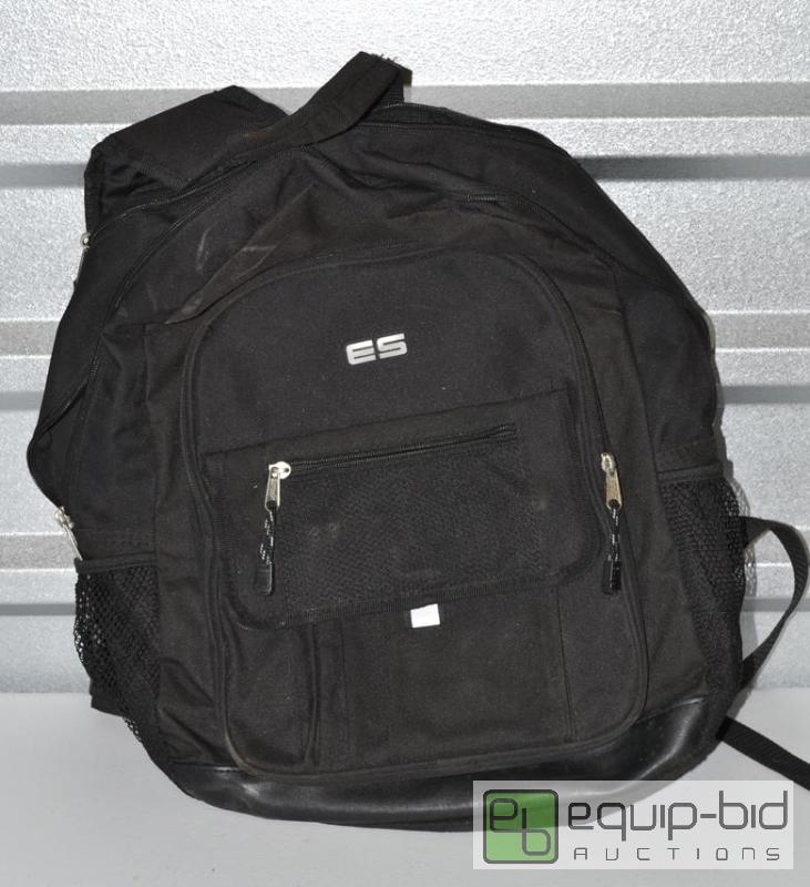 lot 6086 image: Black ES Backpack