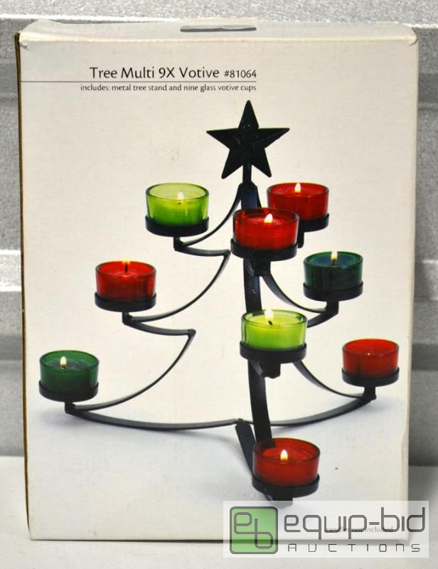 lot 6097 image: Christmas Candle Tree