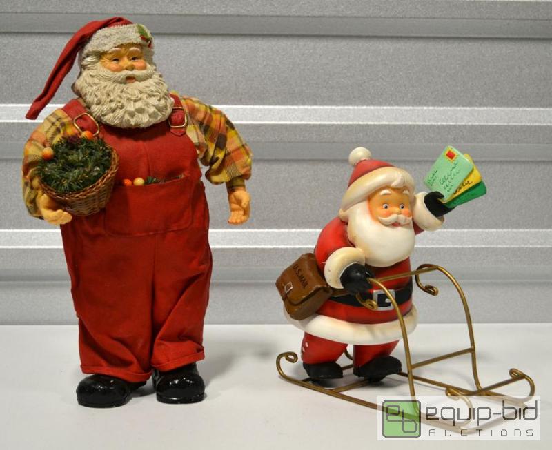 lot 6100 image: 2 Santas