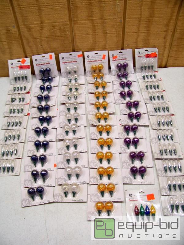 lot 1009 image: 65 Packages Replacement bulbs