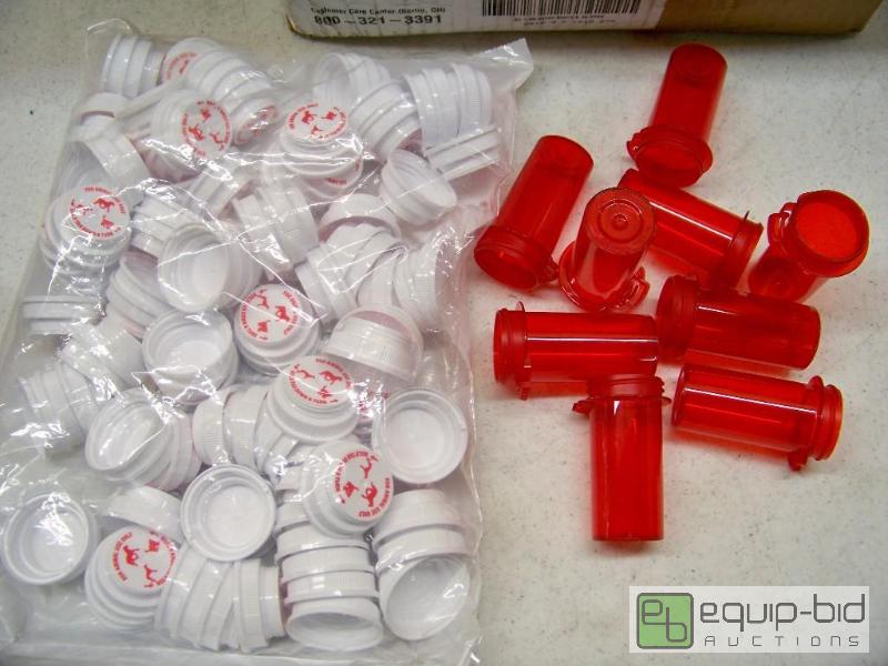 lot 1089 image: Case of 200 red vials