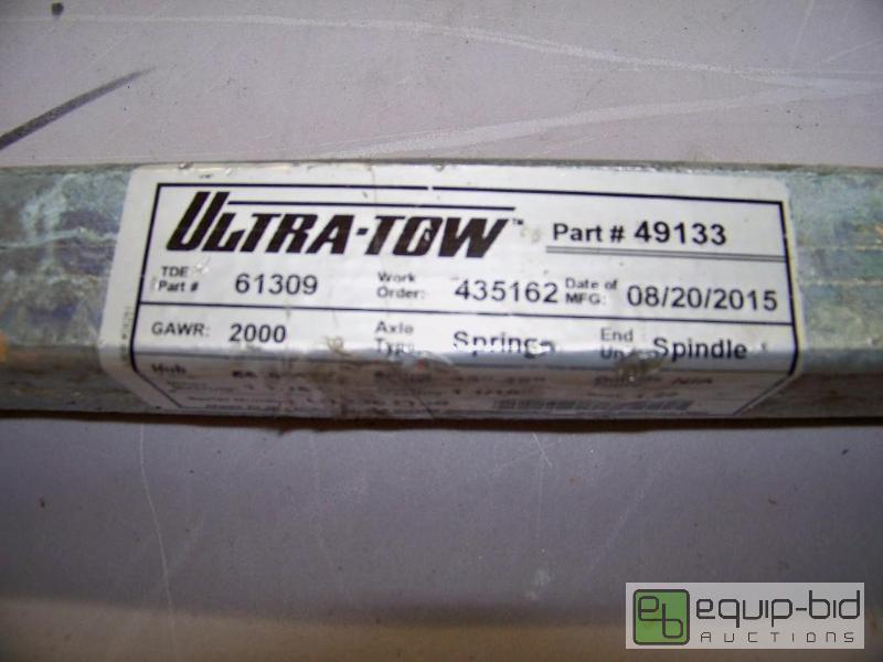 lot 1102 image: Ultratow 200 pound Trailer Axle