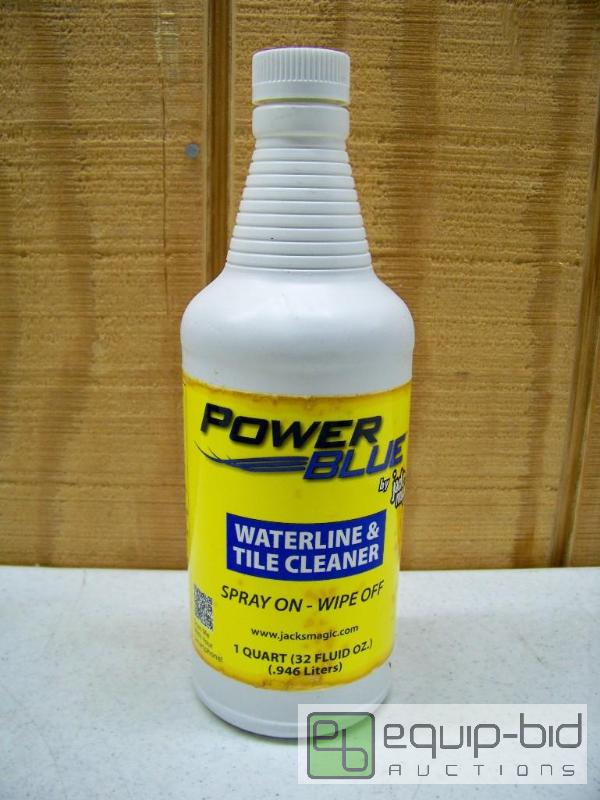 lot 1120 image: Case of 11 Quarts Jacks Magic Power Blue Waterline and tile Cleaner