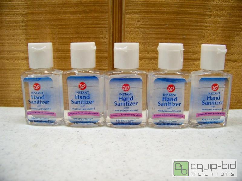 lot 1128 image: Case of 100 Bottles Walgreens Hand Sanitizer