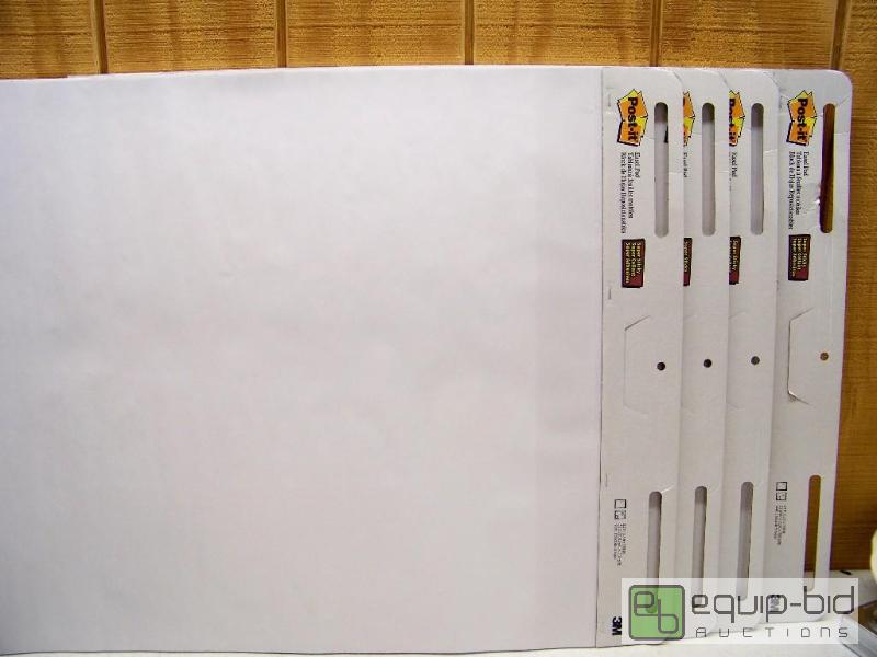 lot 1167 image: Pack of 4 Post-it Easel Pads
