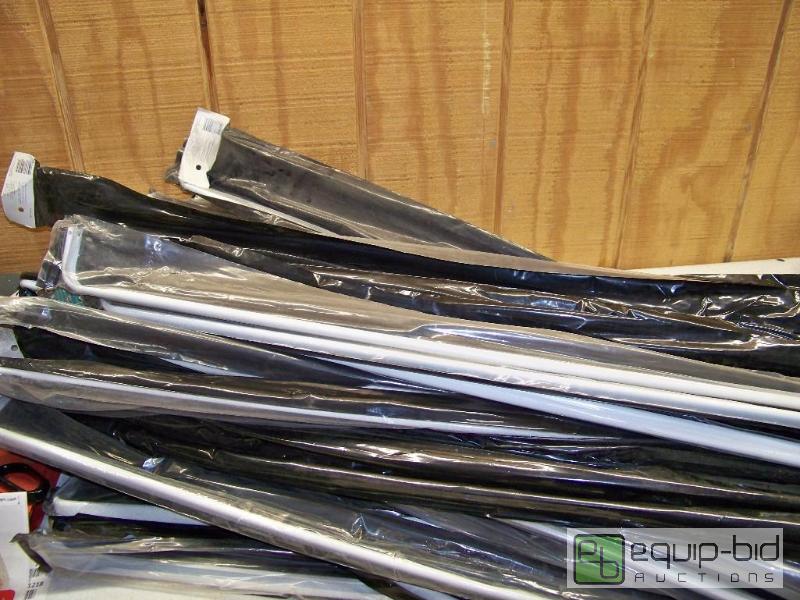 lot 1191 image: Lot of 70 Living Accents Heavy Duty Curtain Rods