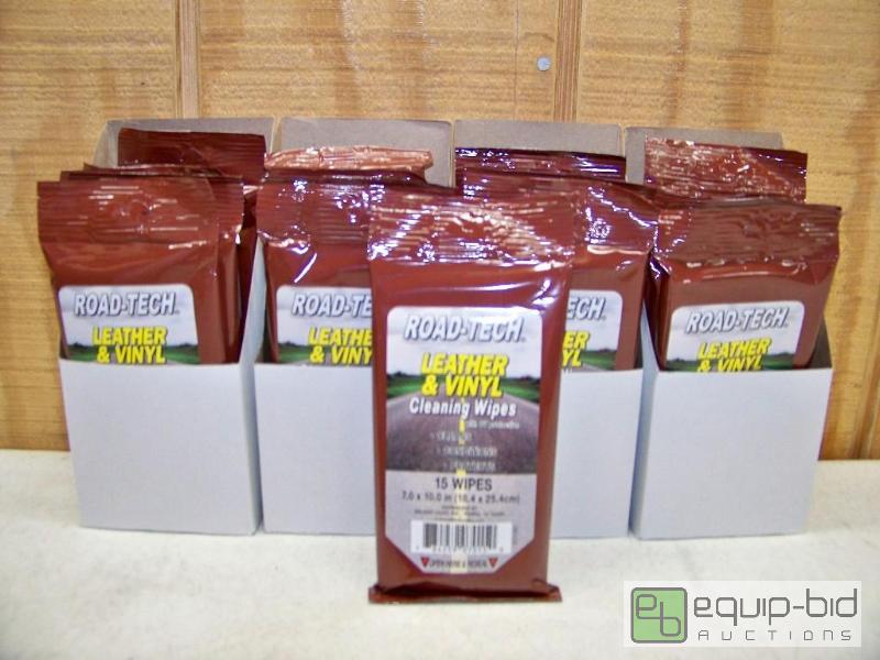 lot 1198 image: 24 Packages Road-Tech Leather and Vinyl Wipes