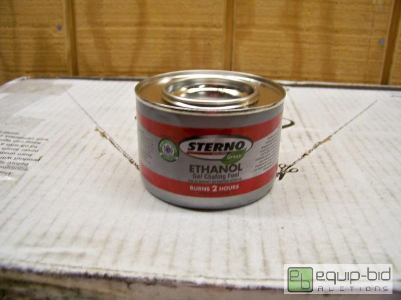 lot 1237 image: Case of 72 Cans Sterno Ethanol Gel Chafing Fuel
