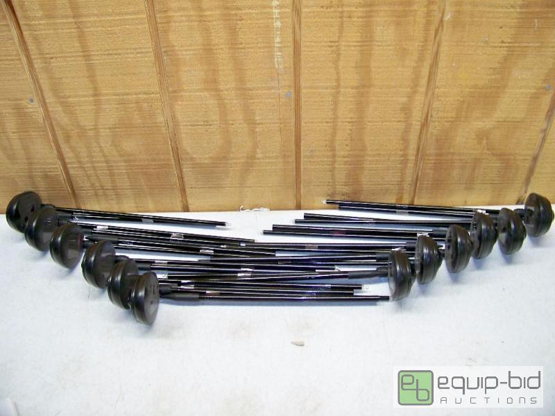 lot 1267 image: 12 Outdoor Solar LED Path Lights