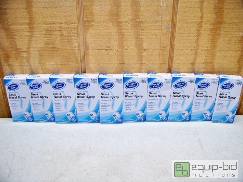 lot 1274 image: 10 Bottles Premier Value Sinus Nasal Spray