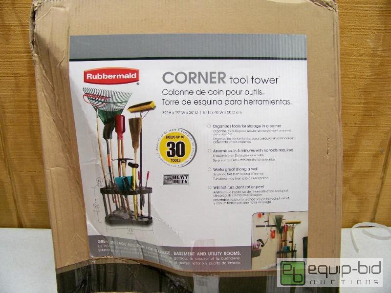 lot 1287 image: Rubbermaid Corner Tool Tower