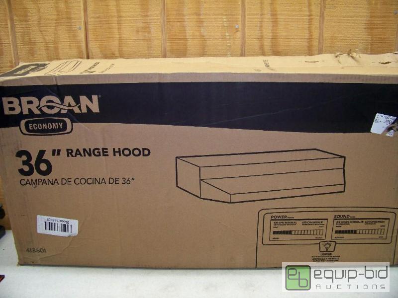 lot 1289 image: Broan 36 Range Hood
