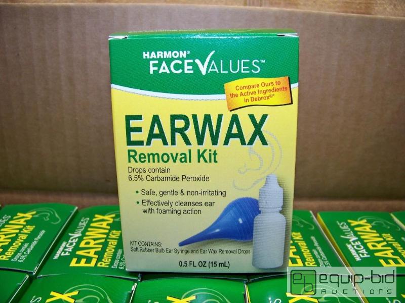 lot 1300 image: Case of 24 Harmon Ear Wax Removal Kits